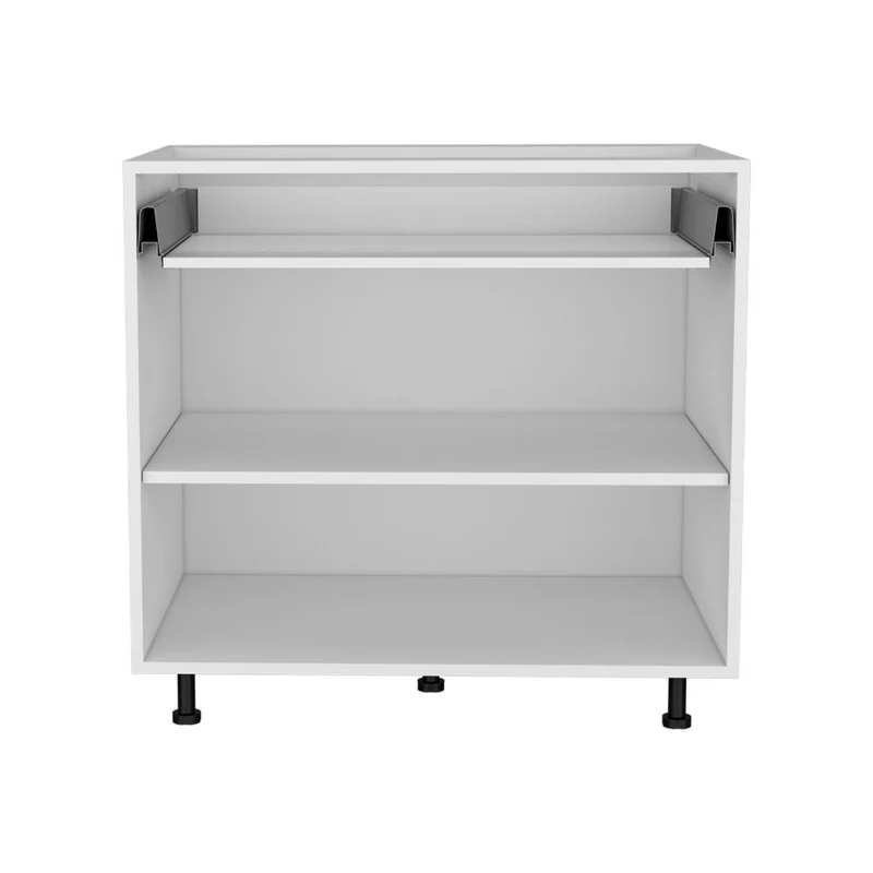 Gabinete Inferior Bosso, Blanco Perla, No Incluye Puertas