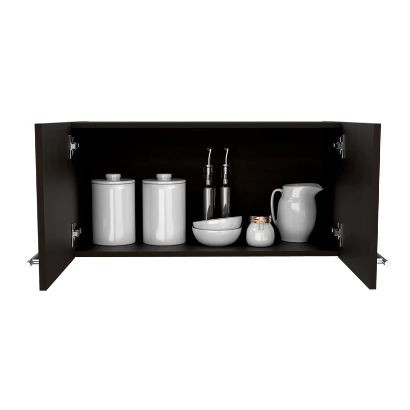 Mueble sobre Campana Delfi, Wengue, con Dos Puertas