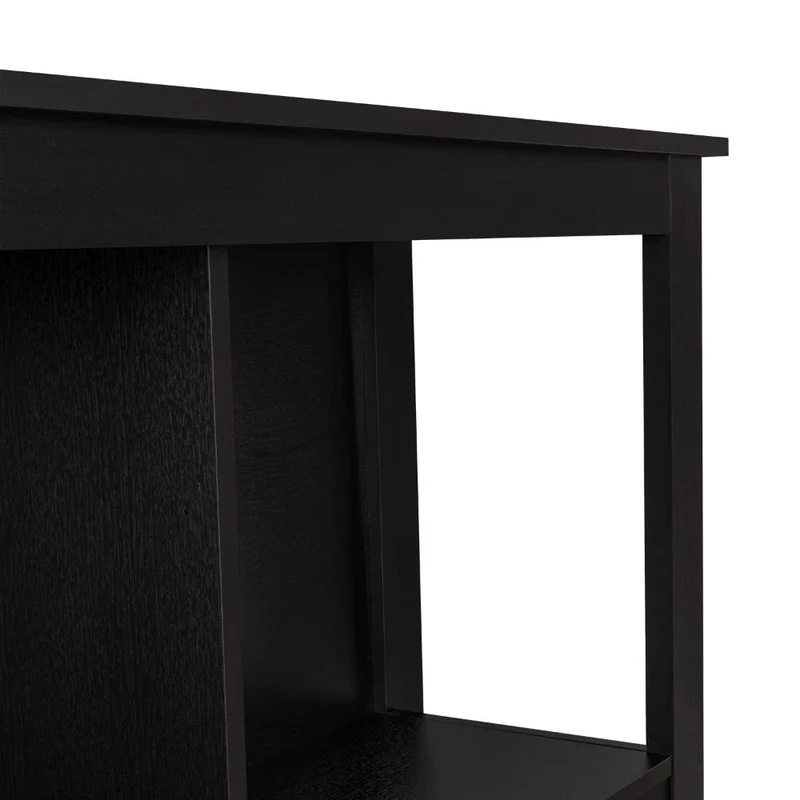 Mesa Auxiliar Sarume, Wengue, con un Entrepaño