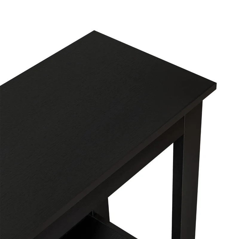 Mesa Auxiliar Sarume, Wengue, con un Entrepaño