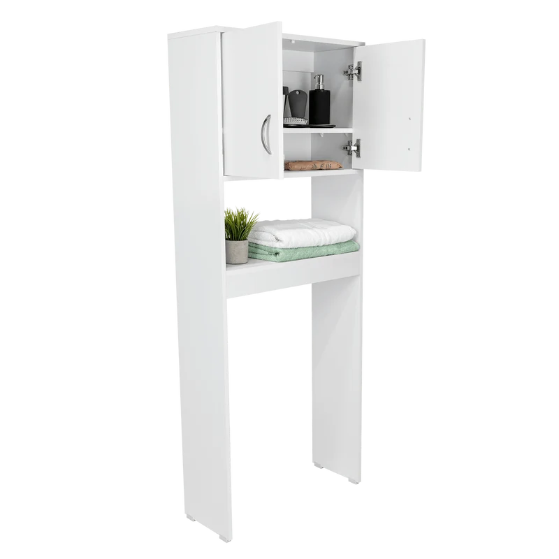 Gabinete de Baño Bristol 25, Blanco, Ideal para Ahorrar Espacio