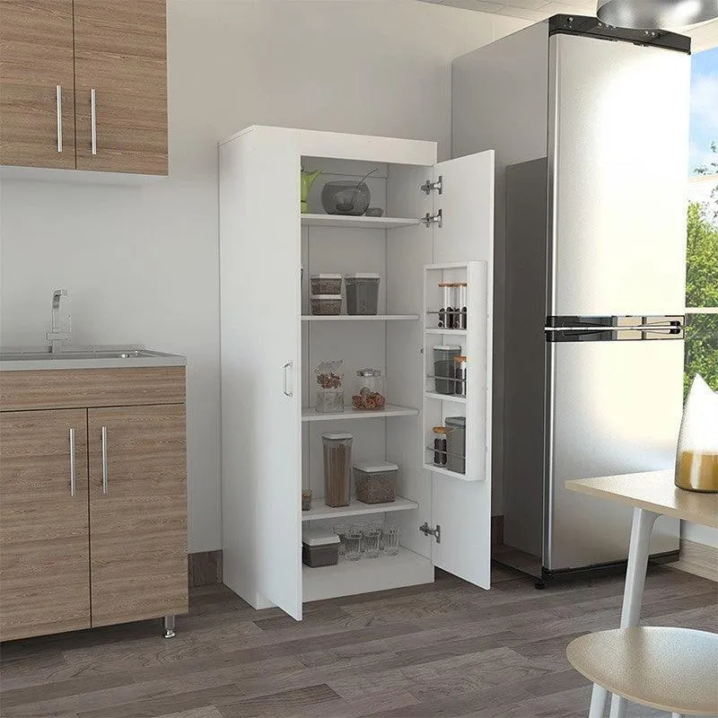 Alacena Varese, Blanco, con Dos Puertas y Múltiples Entrepaños