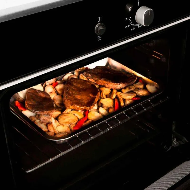 Horno Empotrar Negro a Gas Natural 52lts 60cm 120V Challenger Hg2545