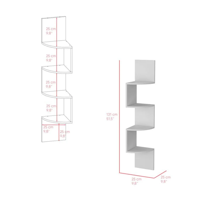 Escritorio 80 Cajón, Blanco, ZF
