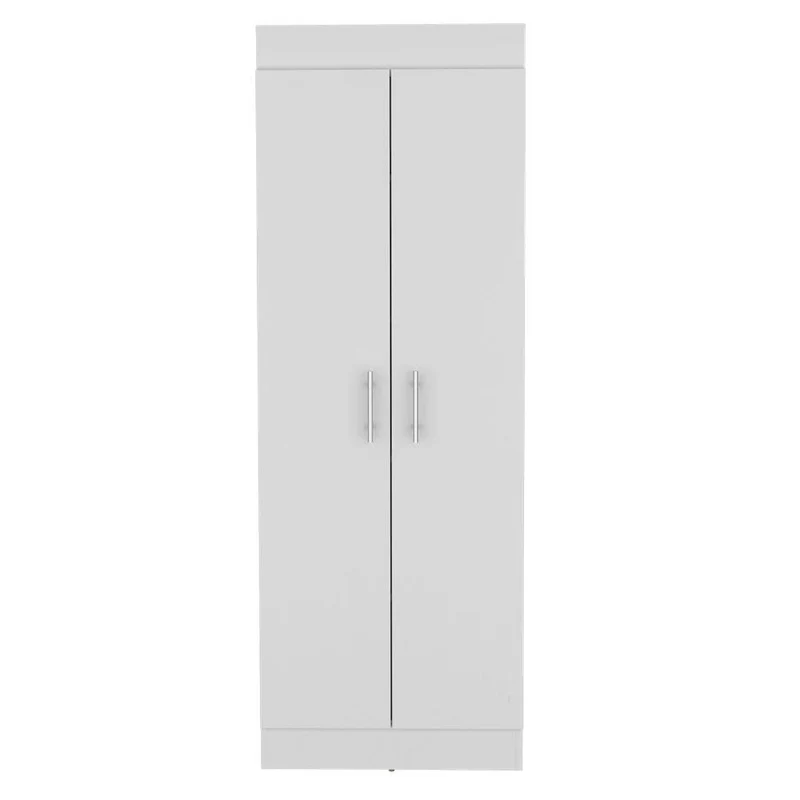 Alacena Nepal, Blanco, Cuenta con Cinco Entrepaños y Dos Puertas Batientes ZF