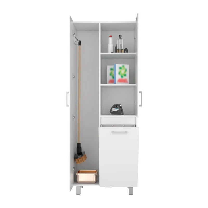 Mueble de Aseo Iris, Blanco Duqueza, con Espacio para Ubicar Objetos de Aseo ZF