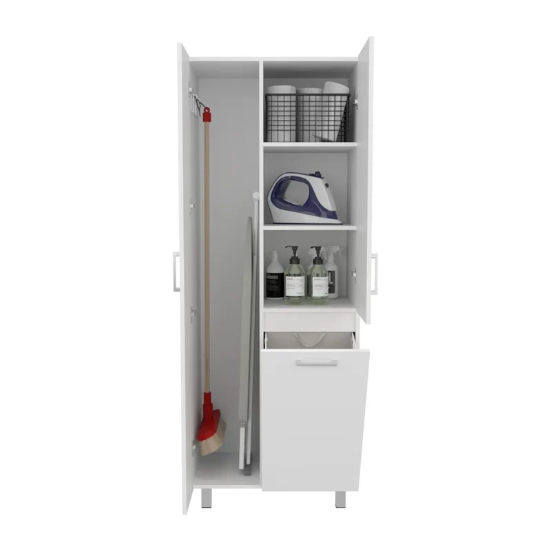 Mueble de Aseo Iris, Blanco Duqueza, con Espacio para Ubicar Objetos de Aseo ZF