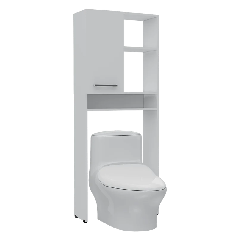 Gabinete de Baño Bristol 26, Blanco, Ideal para Ahorrar Espacio