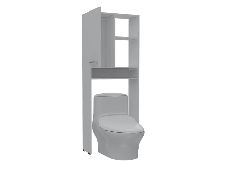 Gabinete de Baño Bristol 26, Blanco, Ideal para Ahorrar Espacio