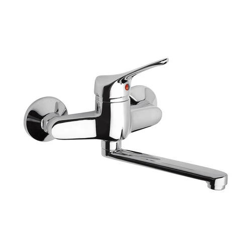 Miscelatore monocomando lavello a muro linea m2 cromo