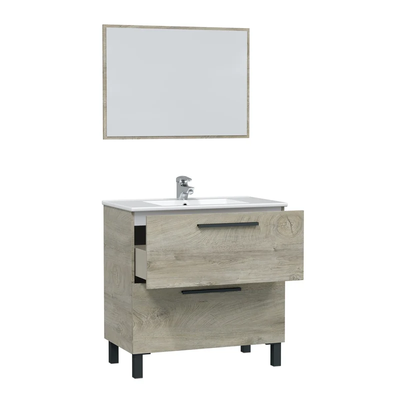 Mueble Lavabo con Espejo Oasis