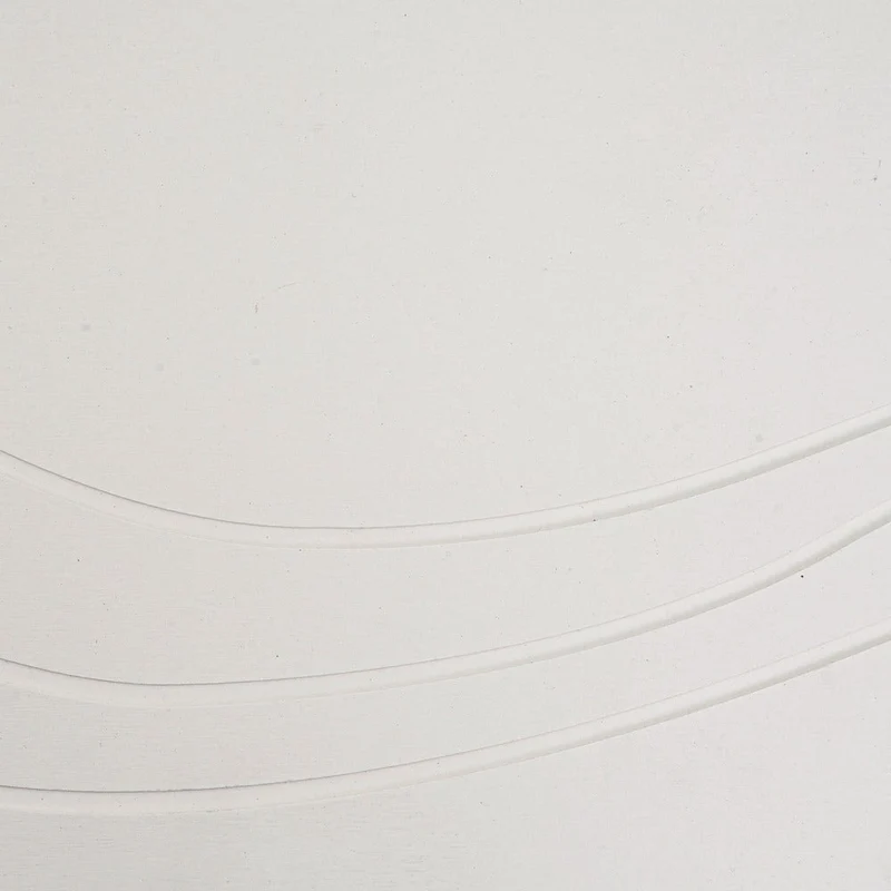 Alfombra de baño de diatomita gris claro con ondas de 60x39 cm