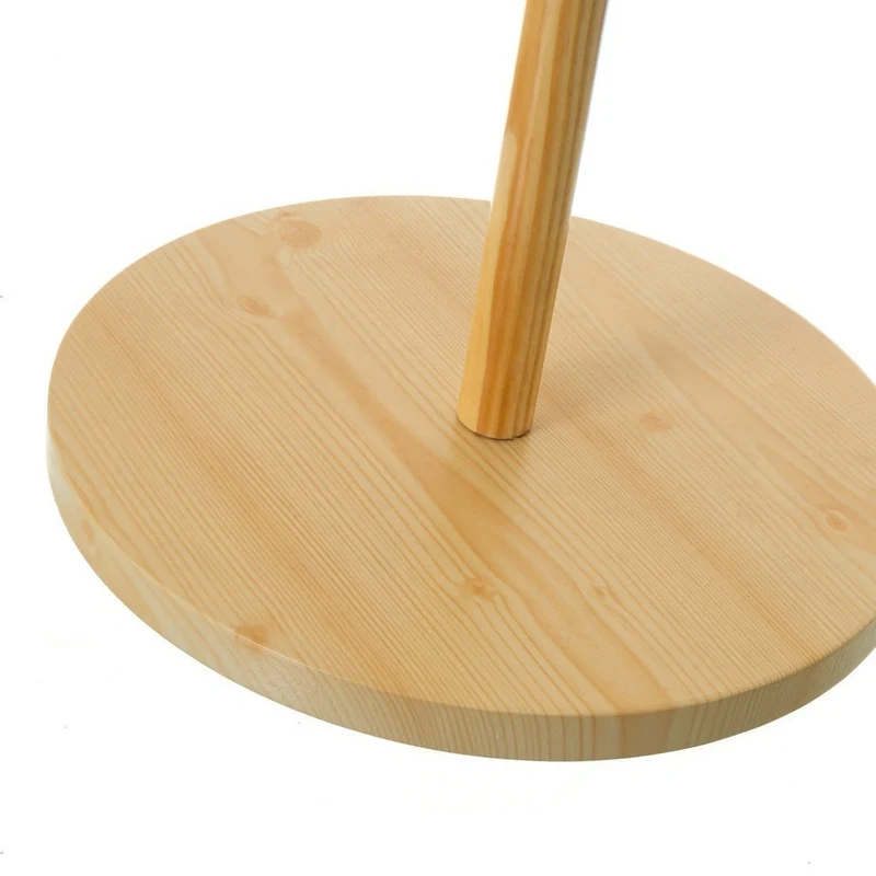 Perchero árbol nórdico natural en tablero laminado de ø40x182 cm