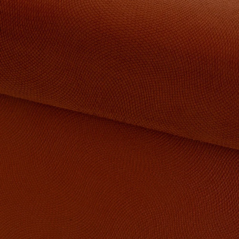 Puf arcón plegable color rojo para almacenaje con tapa de 76x38x38cm