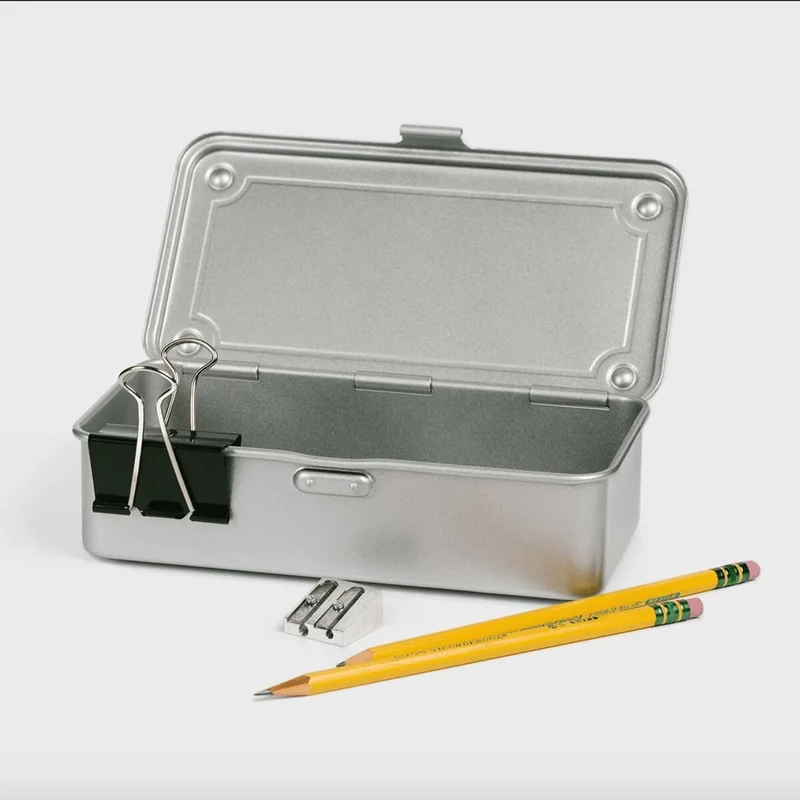 Toyo Steel Tool Box Caja de herramientas T-190 Silver