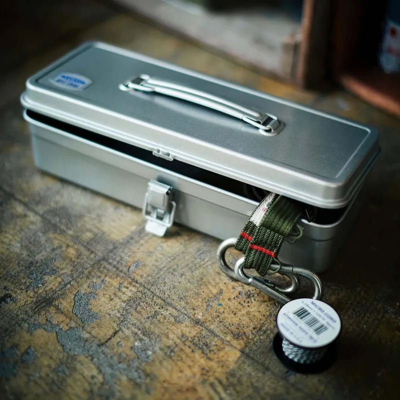 Toyo Steel Tool Box Caja de herramientas T-320 Mustard