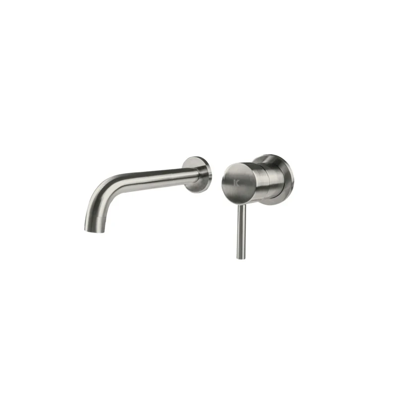 Plenum Grifo de Baño Color Oro Monomando Empotrado de Fácil Instalación con Mezclador | Color Acero-Oro-Negro | Acero