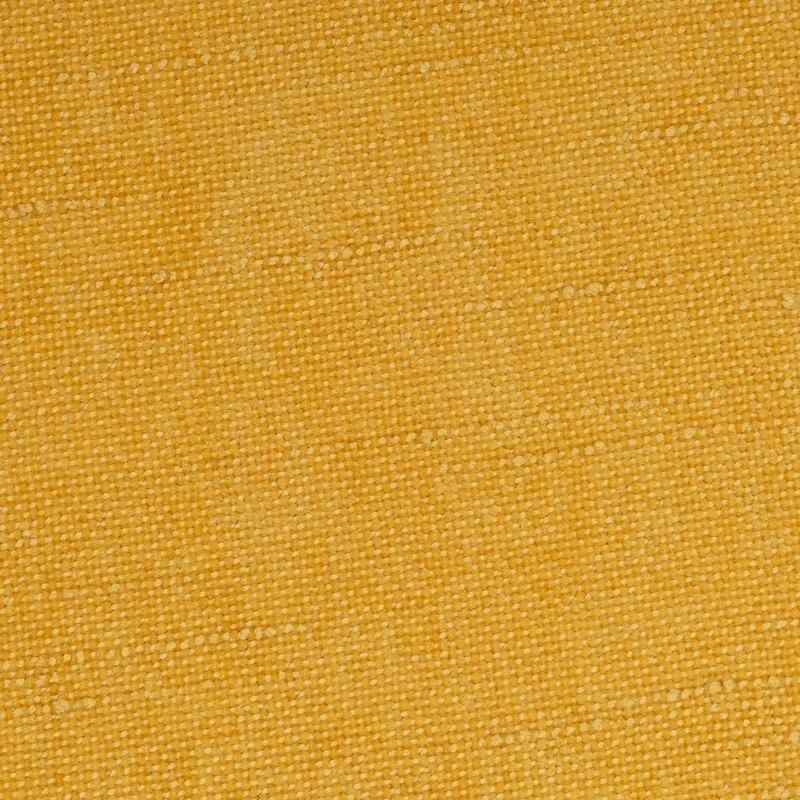Sillón giratorio regulable de chenilla amarillo mostaza con patas en cruz
