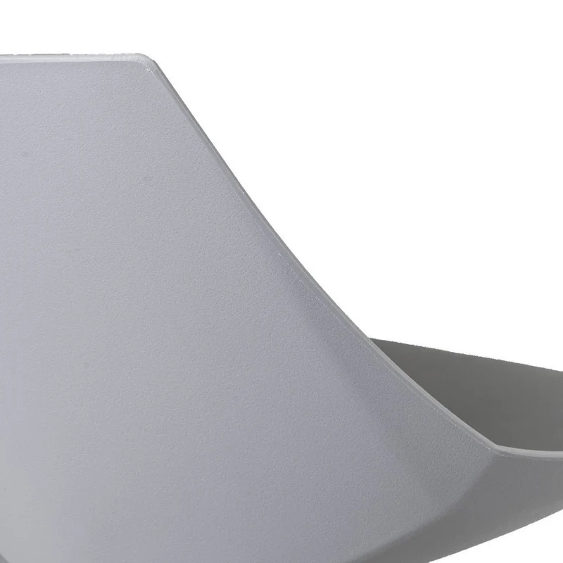 Taburete alto de cocina regulable en altura gris con respaldo alto