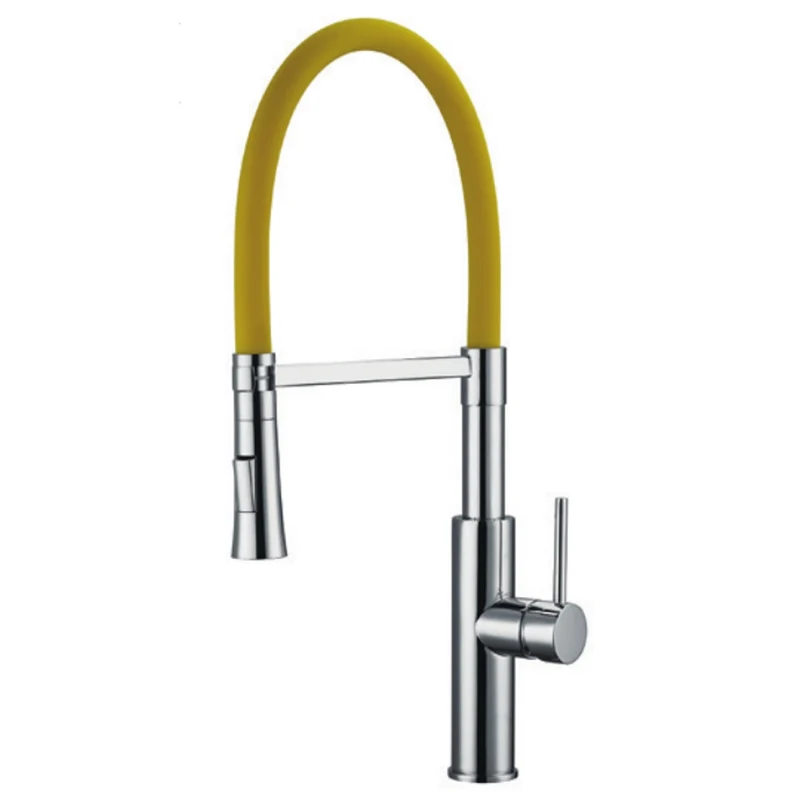 Monomando fregadero vertical Pilot | Amarillo