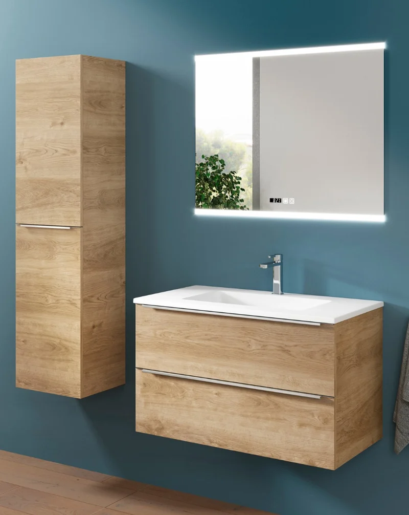 Spoty Espejo Pared Baño | Sensor Táctil On/Off | Espejo Led de Baño | Reproductor musical bluetooth