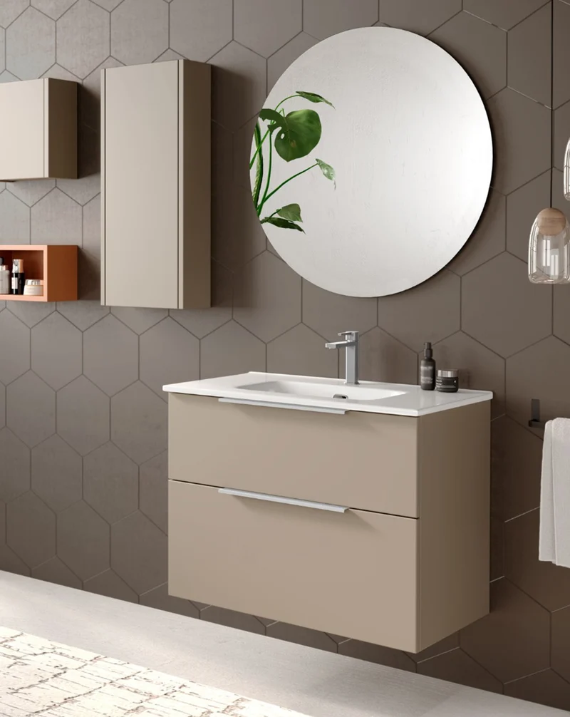 Espejo de Pared Redondo | Espejo Decorativo Redondo | Espejo de Baño Diametro de 60/70/80/90/100cm