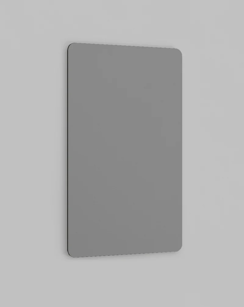 Nitro Espejo de Pared Rectangular | Luz Ambiental | Sensor Táctil On/Off | Espejo de Baño Rectangular 50x80cm