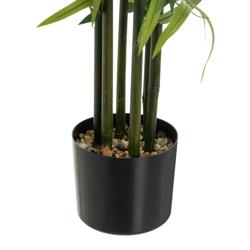 Planta artificial de bambú verde en maceta 120 cm para dormitorio