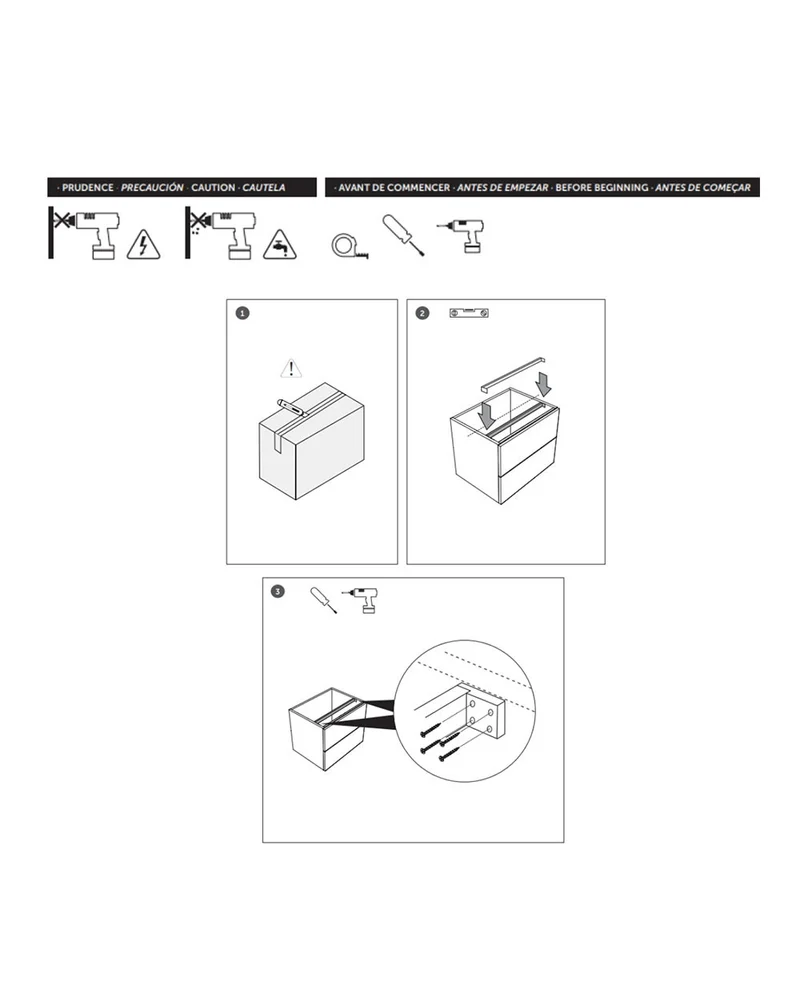 Barra de Refuerzo para Tapas de Muebles de Baño | Barra Aluminio para Muebles de Baño Con Tapa o Encimera