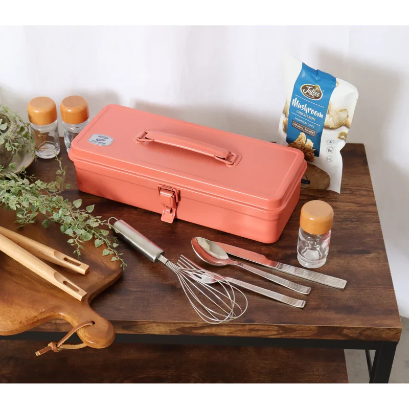 Toyo Steel Tool Box Caja de herramientas T-320 Pink