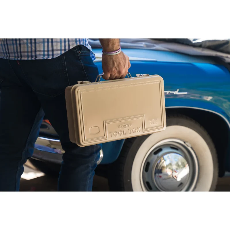 Toyo Steel Tool Box Caja de herramientas T-360 Beige