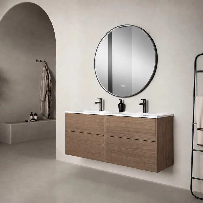 Mueble con lavamanos de baño Albor