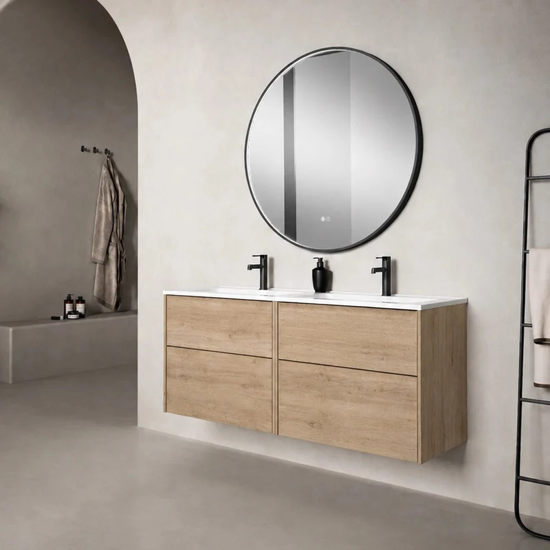 Mueble con lavamanos de baño Albor