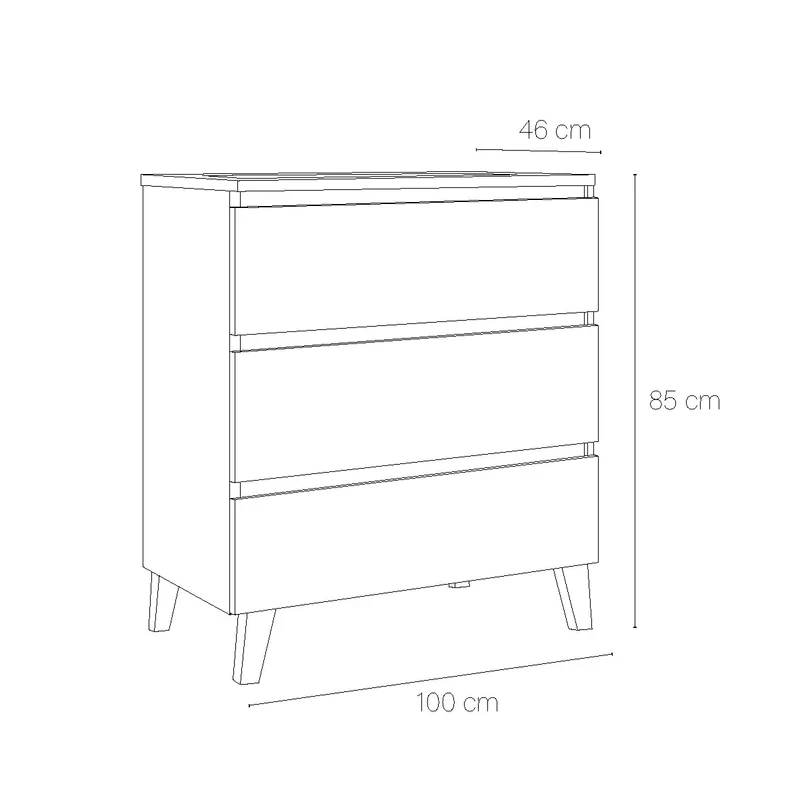 Mueble con lavamanos para baño Aruba