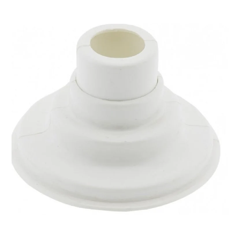 Embellecedor cubre tubería para radiador CODA Blanco