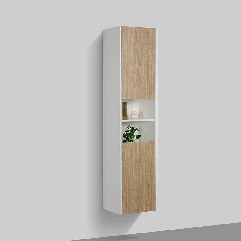 Armario de baño auxiliar PALIO 170 cm, roble claro