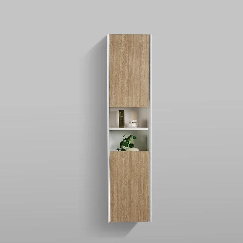 Armario de baño auxiliar PALIO 170 cm, roble claro