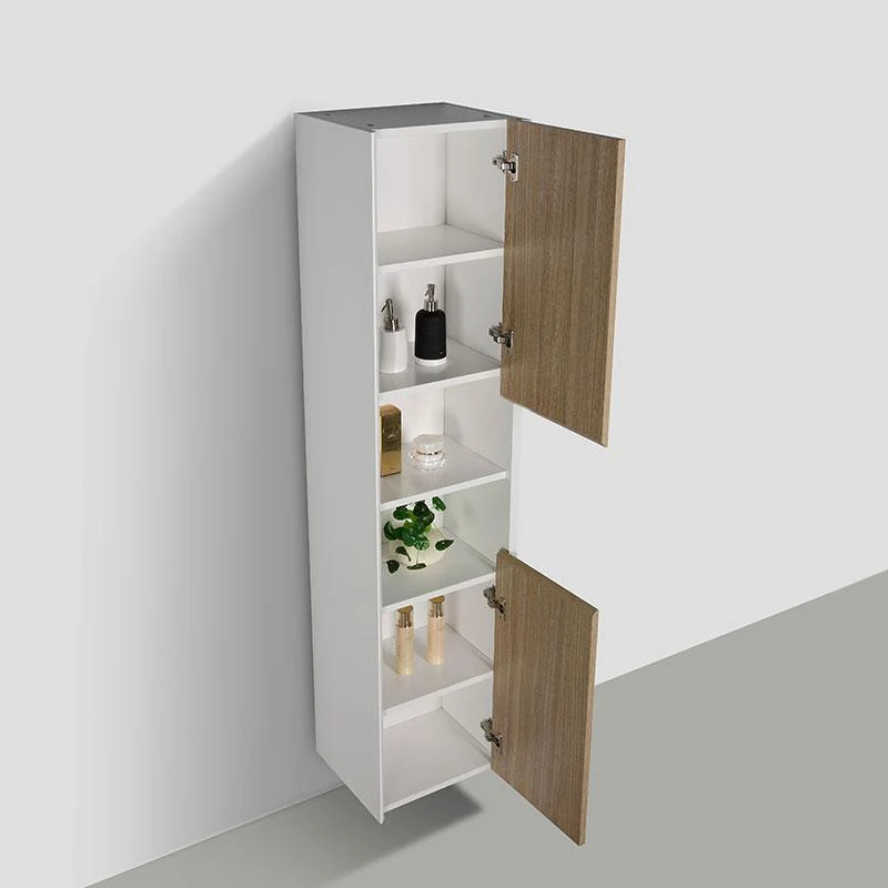 Armario de baño auxiliar PALIO 170 cm, roble claro