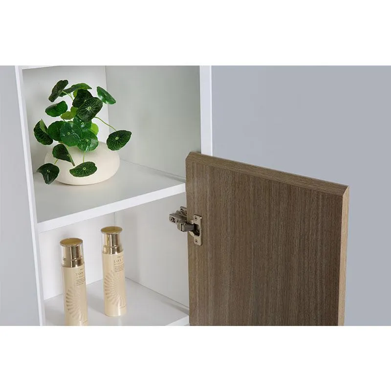 Armario de baño auxiliar PALIO 170 cm, roble claro