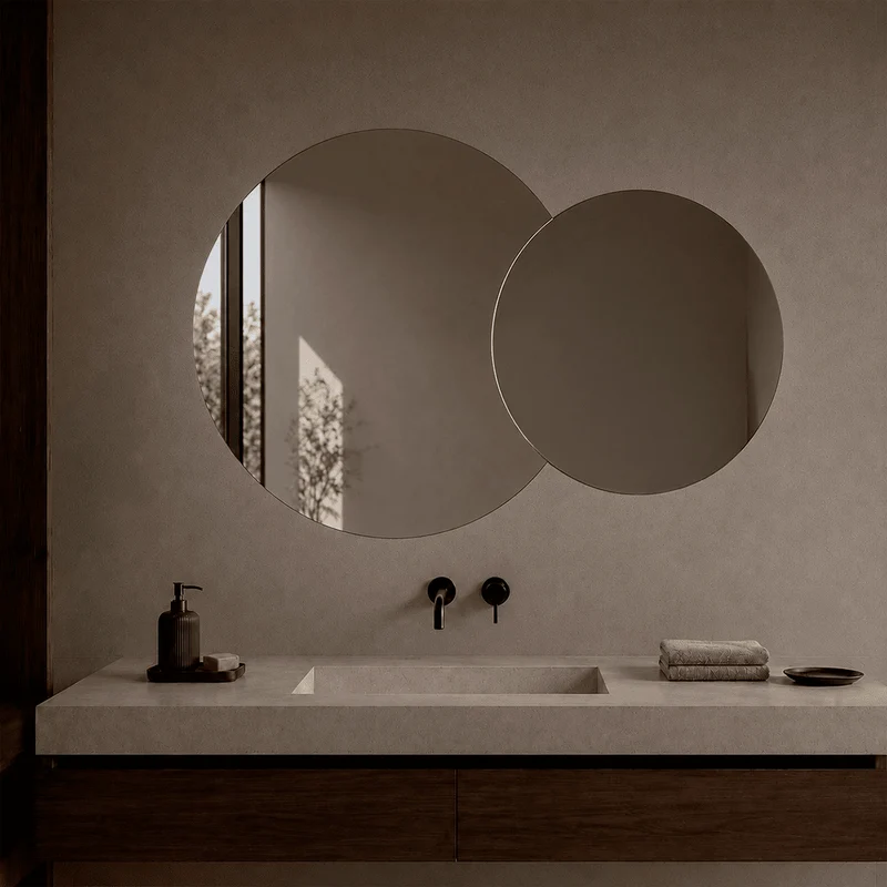 Espejo circular baño Aldo Nol