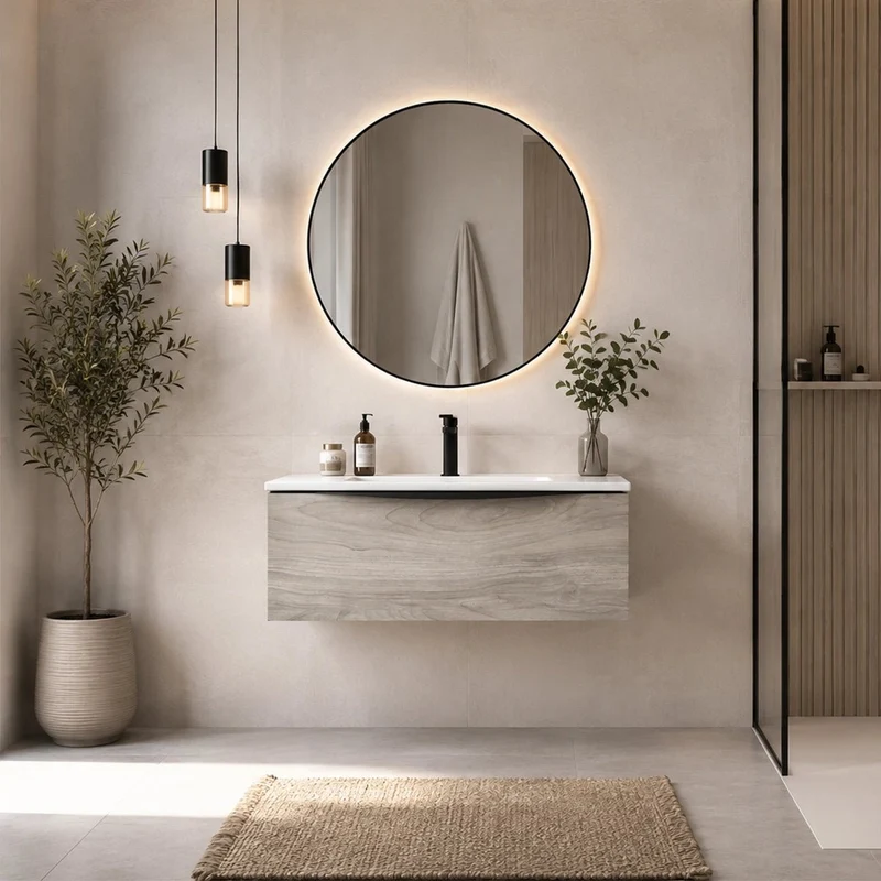 Mueble de baño de pared Landes