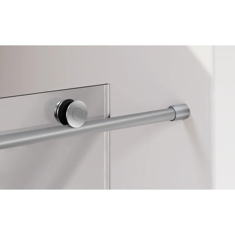 Mampara de ducha frontal + Puerta Corredera BABILÓN Cromado