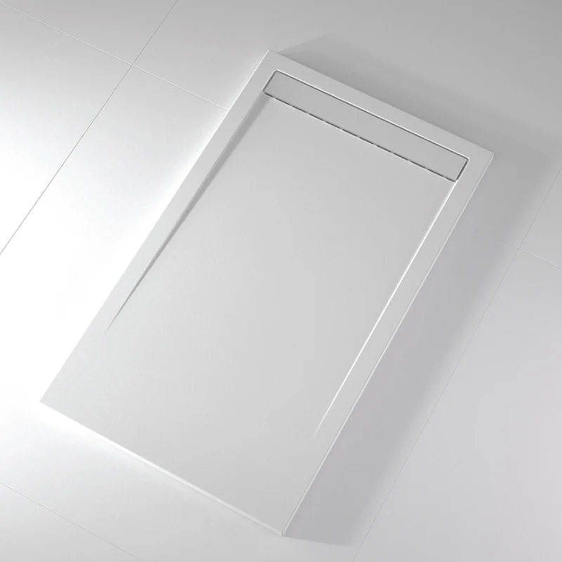 Oferta - Plato de ducha pizarra CLEVER BLANCO 90x90 cm