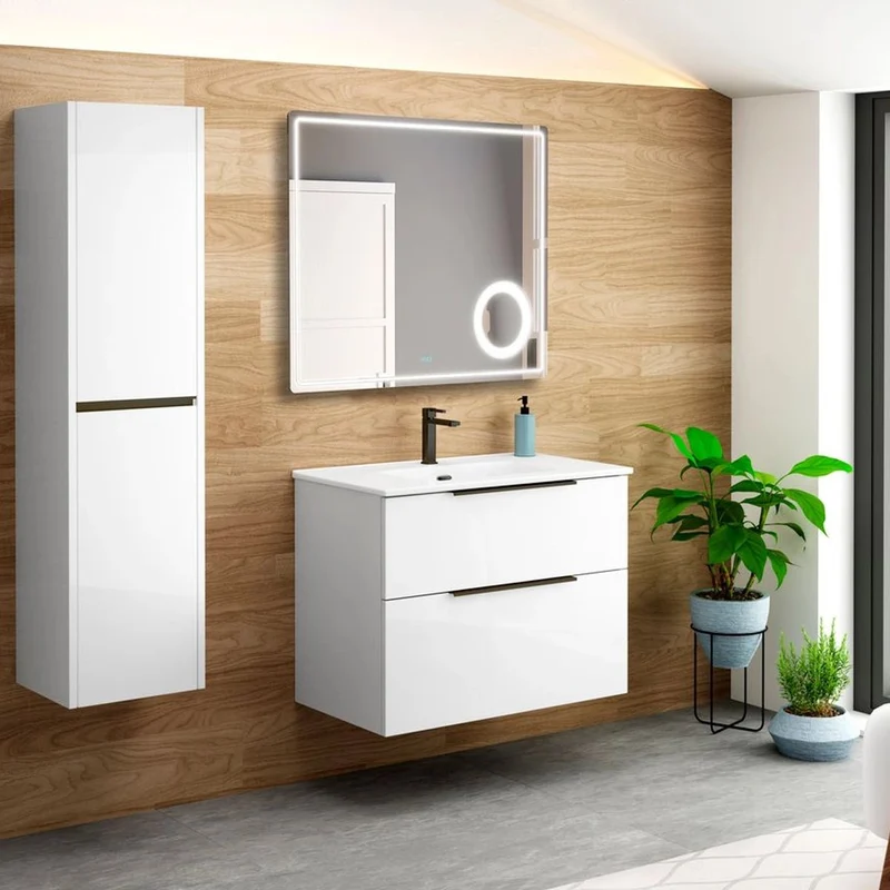 Mueble de lavabo suspendido Galsaky