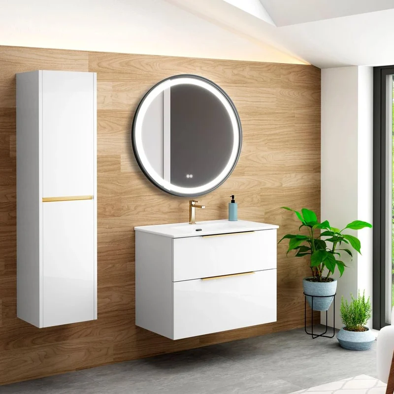 Mueble de lavabo suspendido Galsaky