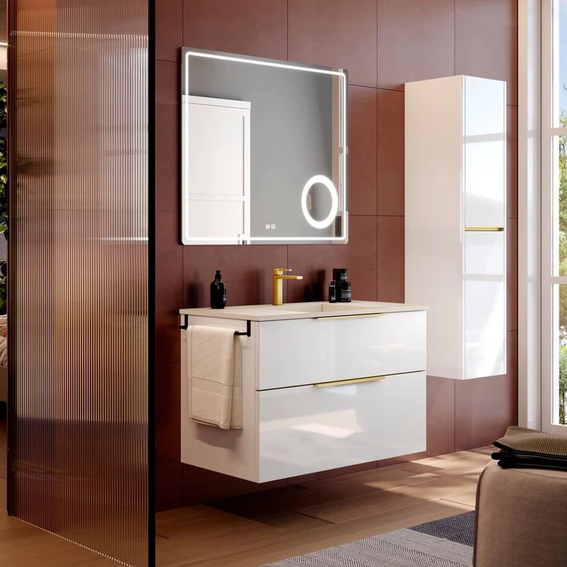 Mueble de lavabo suspendido Galsaky