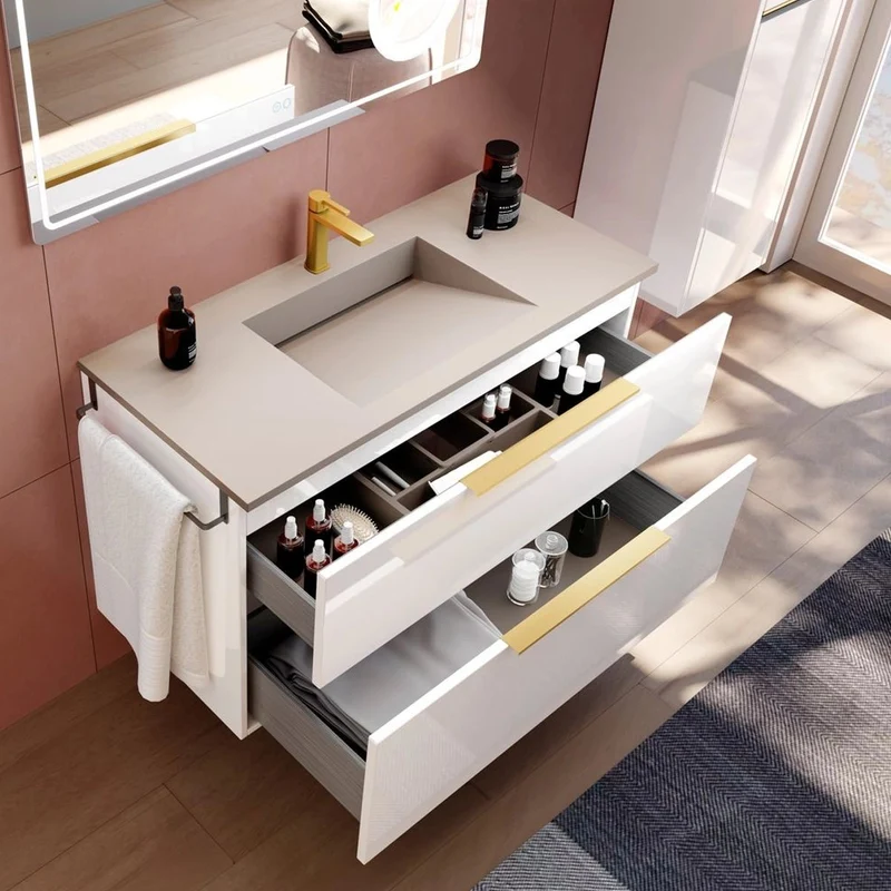 Mueble de lavabo suspendido Galsaky