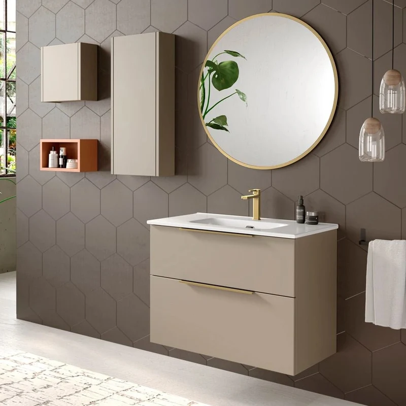 Mueble de lavabo suspendido Galsaky