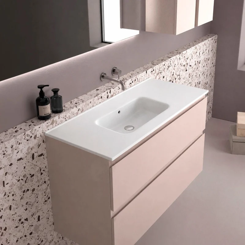 Lavabo sin agujero para grifo Aire