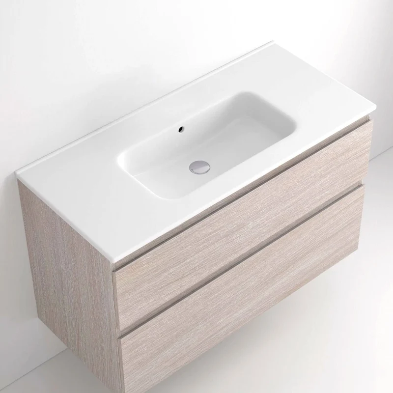 Lavabo sin agujero para grifo Aire